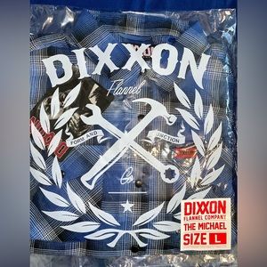 Brand new in bag, womens “The Michael” Dixxon flannel